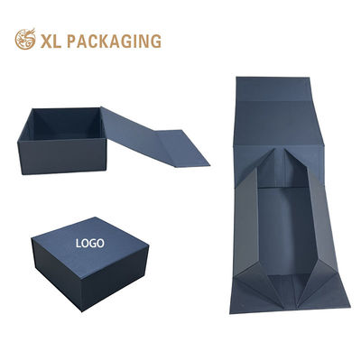 Kraft Paper Foldable Magnetic Closure Paper Box for Apparel & Skincare Sets