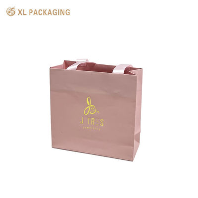 Custom Paper Gift Bags with Logo & Reinforced Handles