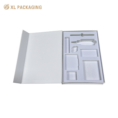 Luxury Custom Cosmetic Box Recycled Magnetic Closure Paper Gift Packaging Boxes Custom Logo For Skincare Cosmetic