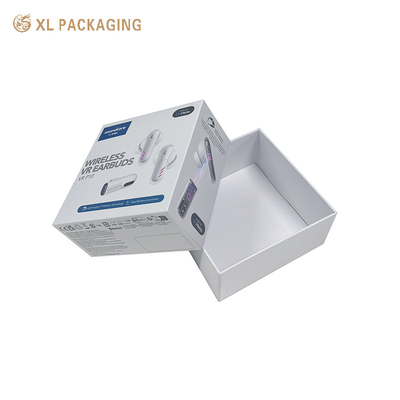 Eco Friendly Deluxe Sliding Lid Cardboard Paper Earphone Packaging Gift Box for Jewelry Cosmetics