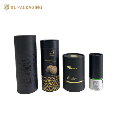 Custom Size Food Safe Cylinder Paper Tube Box For Candy Cookie Packaging