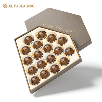 Luxury Custom Chocolate Box Offset Printing Macaroon Paper Packaging Box For Custom Design Diamond Shaped Chocolate