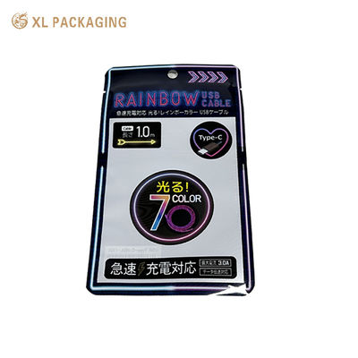 Custom 3.5 Mil Mylar Food Packaging Bags with Die Cut XL packing