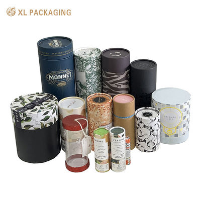 Custom Large Cylinder Paper Tube Box with Handle for Flowers