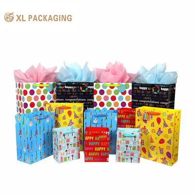 XL Packaging Eco-Friendly Custom Logo Take-away Kraft Paper Bag for Clothing and Shoes Biodegradable