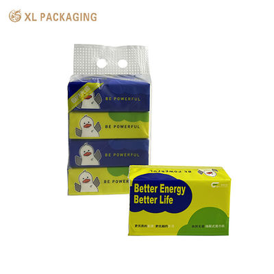 Custom Logo 3ply Disposable Facial Tissue with High Absorbency and Soft Texture