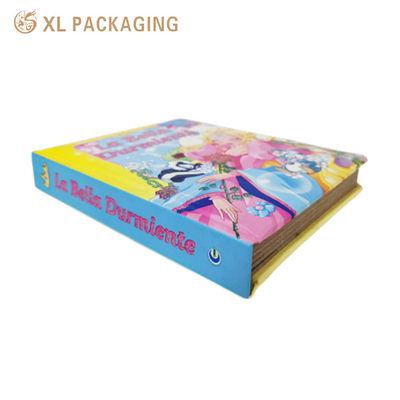 Custom Eco-Friendly Full Color Kids Print Books On Demand Baby English Round Corner Card Board Book Printing