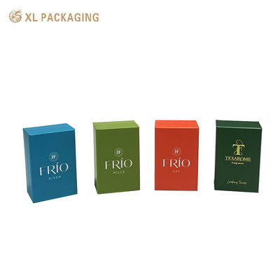 High End Luxury Rigid Perfume Gift Box With Custom EVA Insert Matt Lamination and Full Color Printing