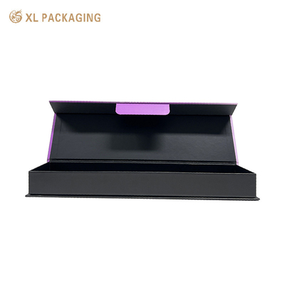 XL Packaging Custom Luxury Boxes Eco-Friendly Chocolate Truffle Packaging Box with White EVA Insert and Ribbon Accessary