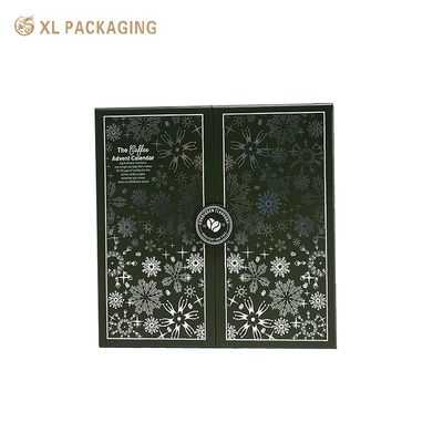 Create Your Packaging Tea Bags Advent Calendar Box Ramanda Double Door Christmas Advent Calendar Paper Box 24 Days For Tea