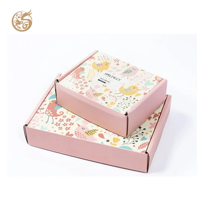 Eco-Friendly Mailing Shipping Boxes Custom Logo Corrugated Paper Box Matt Postal Mailer Box