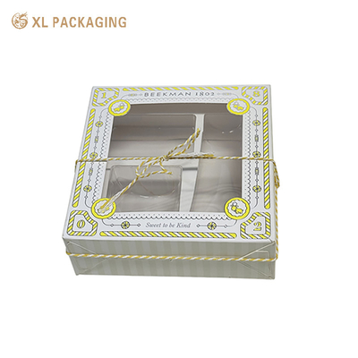 Shiny Sliver Foil Cosmetic Window Packaging Boxes Folding Paper Box For Hand Cream Gifts