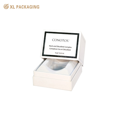 Luxury Custom Cosmetic Box Shockproof Foam Insert Transparent Window Easy Unboxing Design Protect Fragile Products Elevate Unboxing For Beauty Enthusiasts