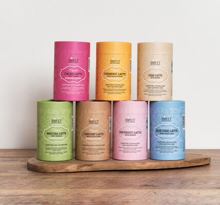 Custom Kraft Paper Cylinder Tube Box For Tea Packaging