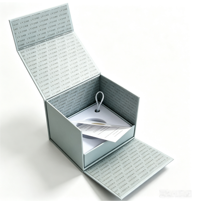 Shell Gift Box Cosmetic Paper Packaging EVA Foam Tray Insert for Face Cream Skincare